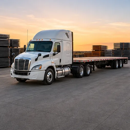 Flatbed commercial equipment